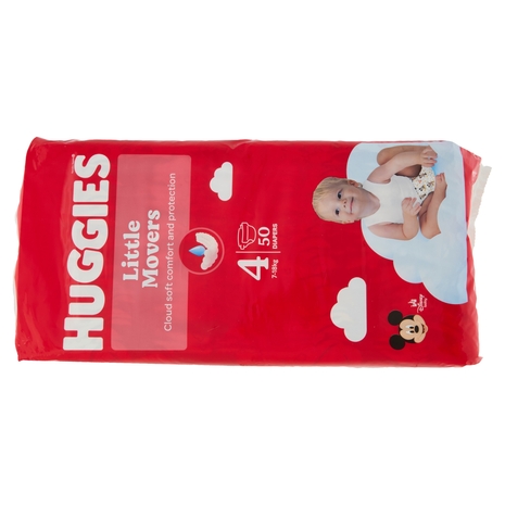 Huggies ultra comfort Pannolini 4 7-18 Kg 50 pz